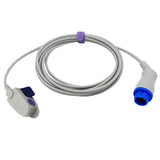For Neussoft Spo2 Sensor Pediatric Clip 9.8 ft 12 Pins Connector - sinokmed