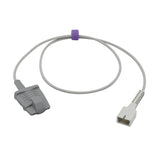 For Biolight Spo2 Sensor Adult Finger Soft 3.2 ft 7 Pins Connector - sinokmed