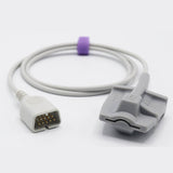 For Nihon Kohden Spo2 Sensor Adult Soft 3.2 ft 9 Pins Connector - sinokmed