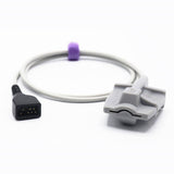 Capteur SpO2 Nonin 8000AA pour adulte, connecteur souple de 1 m, 7 broches