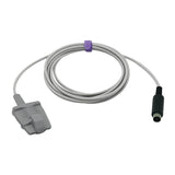 For Biosys SpO2 Sensor Reusable Adult Soft 9.8 ft 6 Pins Connector - sinokmed