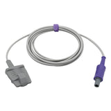 For Biolight Spo2 Sensor Adult Finger Soft 9.8 ft - sinokmed