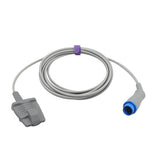 For Biolight SpO2 Sensor Adult Finger Soft 9.8 ft 7 Pins Connector - sinokmed