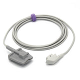 Capteur SpO2 Criticare CSI 975AD-10 pour adulte, connecteur souple à 6 broches de 3 m