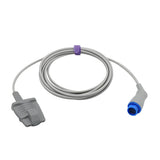 For Nihon Kohden Spo2 Sensor Adult Soft 9.8 ft 10 Pin Connector - sinokmed