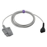 For CAS Med SpO2 Sensor Reusable Adult Soft 9.8 ft 7 Pins Connector - sinokmed