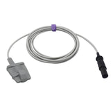 For Baxter SpO2 Sensor Reusable Adult Soft 9.8 ft 7 Pins Connector - sinokmed