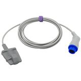 For Neussoft Spo2 Sensor Adult Soft 9.8 ft 12 Pins Connector - sinokmed