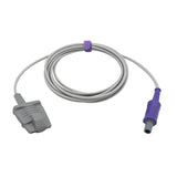 For Neussoft SpO2 Sensor Reusable Adult Soft 9.8 ft 7 Pins Connector - sinokmed