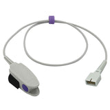 For for Datex Ohmeda OXY-F-DB Spo2 Sensor Finger Clip 3.2 ft 9 Pins Connector - sinokmed