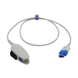 For for GE Trusignal TS-F-D Spo2 Sensor Adult Clip 3.2 ft 9 Pins Connector - sinokmed