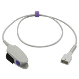 For MEK SpO2 Sensor Reusable Adult Clip Connector 3.2 ft 7 Pins Connector - sinokmed