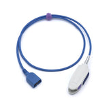 For Nihon Kohden Spo2 Sensor TL-201T Adult Finger Clip 3.2 ft 9 Pins Connector
