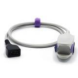 Pour capteur SpO2 Nonin 8000AA, clip pour doigt adulte, connecteur 7 broches, 1 m