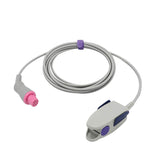 For Artema SpO2 Sensor Reusable Adult Clip 9.8 ft Connector - sinokmed