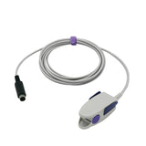For Biosys SpO2 Sensor Reusable Adult Clip 9.8 ft 6 Pins Connector - sinokmed