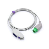 For Bionet Spo2 Sensor Finger Clip 9.8 ft 7 Pins Connector