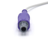 Pour capteur Mindray SpO2, clip adulte, 3 m, connecteur à 6 broches, 40°