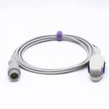 For Mindray Spo2 Sensor Adult Clip Nellcor Oximax 9.8 ft 8 Pins Connector
