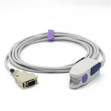 For Mindray-Datascope Spo2 Sensor Reusable Finger Clip 9.8 ft 14 Pins Connector