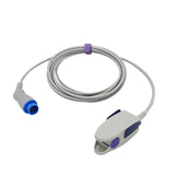 For Nihon Kohden TL-101S Spo2 Sensor Adult Finger Clip 9.8 ft 10 Pin Connector - sinokmed