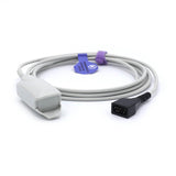 Für CAS Med SpO2 Sensor Wiederverwendbarer Clip für Erwachsene 9,8 ft 7 Pins Stecker