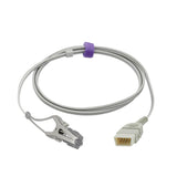 For for BCI Veterinary Spo2 Lingual Sensor Vet Ear Tongue 3.2 ft 9 Pins Connector - sinokmed