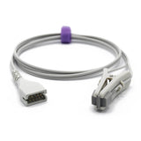 Pour capteur lingual Mindray Datascope SpO2, connecteur vétérinaire pour languette auriculaire, 9 broches, 9,8 m