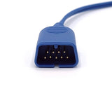 For Nihon Kohden Spo2 Sensor Ear Clip 3.2 ft 9 Pins Connector