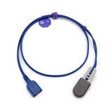 For Nihon Kohden Spo2 Sensor Ear Clip 3.2 ft 9 Pins Connector