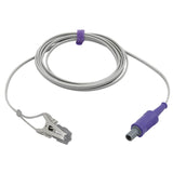 For Smiths BCI Veterinary Spo2 Lingual Sensor Vet Ear Tongue 9.8 ft 7 Pins Connector - sinokmed
