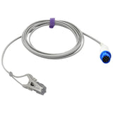 For Biolight SpO2 Sensor Animal Clip 9.8 ft 12 Pin Connector - sinokmed