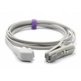 Pour capteur SpO2 vétérinaire Criticare CSI, clip auriculaire lingual pour animaux, connecteur 6 broches de 3 m