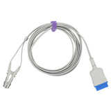 For GE Datex Ohmeda Spo2 Sensor Lingual Sensor Vet Ear Tongue 9.8 ft 11 Pins Connector - sinokmed