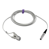 For for Invivo Veterinary Spo2 Lingual Sensor Vet Ear Tongue 9.8 ft 7 Pins Connector - sinokmed