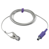 For Mindray Veterinary Spo2 Sensor Animal Ear Tongue Clip 9.8 ft 6 Pins 40¡ãkeyed Connector - sinokmed