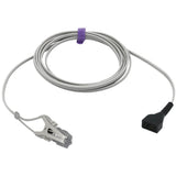 For CAS Med Spo2 Sensor Aniaml Clip 9.8 ft 7 Pin Connector - sinokmed
