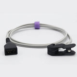 For for Nonin Spo2 Sensor Ear Clip 3.2 ft 7 Pins Connector - sinokmed