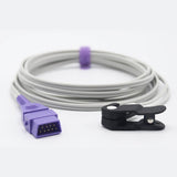 For Armstrong Medical SpO2 Sensor Adult Ear Clip 9 Pin Connector - sinokmed