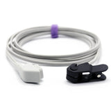 Für Criticare CSI 1567-10D Spo2 Sensor Erwachsene Ohr Clip 9,8 ft 6 Pins Stecker