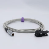 For for Mindray 5 pins SpO2 Sensor Adult Ear Clip 9.8 ft Connector - sinokmed