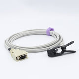 For for Mindray-Datascope Spo2 Sensor adult ear clip 9.8 ft 14 Pins Connector - sinokmed