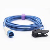 For Philips Spo2 Sensor Adult Ear Clip 9.8 ft 8 Pins Connector - sinokmed