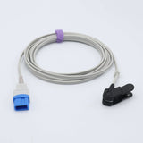 For for Spacelabs Spo2 Sensor Adult Ear Clip 9.8 ft 10 Pins Connector - sinokmed