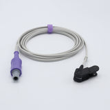 For Comen SpO2 Sensor Reusable Ear Clip 9.8 ft Connector - sinokmed