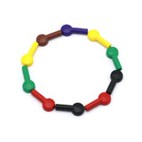 EKG Banana to Snap adapters 4.0MM colorful Package of 10