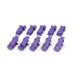 Multi-function  ECG/EKG Banana to Tab Adapters - 989803166031 Purple Package of 10 - sinokmed