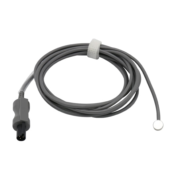For Datex Ohmeda 6600-0875-700 Temperature Probe Reusable Pediatric Skin Sensor 3 Pin Connector - sinokmed