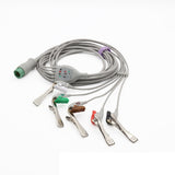 Vet-Use Reusable EKGECG Electrodes-Alligator Clip Adapters for Animal Monitoring
