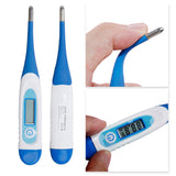 Soft Head Thermometer Deep Waterproof LCD Adult Children Baby Electronic Thermometer Mouth Underarm Body Temperature - sinokmed